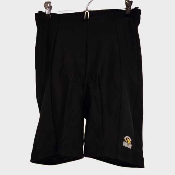 Canari Unpadded Black Lycra Biking Cycling Triathalon Stretch Shorts Women's XL - Picture 1 of 6